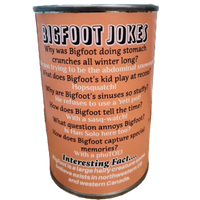 Canned Bigfoot | Stuffed Animal Plush | Funny Jokes Big Foot