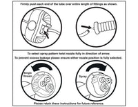 Fire Power Super Soaker Fire Hose With Backpack