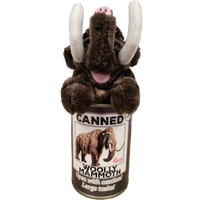 Canned Woolly Mammoth | Stuffed Animal Plush | Funny Jokes