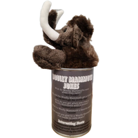 Canned Woolly Mammoth | Stuffed Animal Plush | Funny Jokes