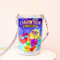 CRAVIN SUN FRUIT JUICE POUCH HANDBAG