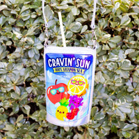 CRAVIN SUN FRUIT JUICE POUCH HANDBAG
