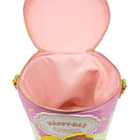 HAPPY DAZ ICE CREAM TUB HANDBAG - STRAWBERRY