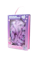 Rockstar hair braid – purple