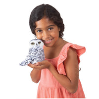 Small Snowy Owl Puppet