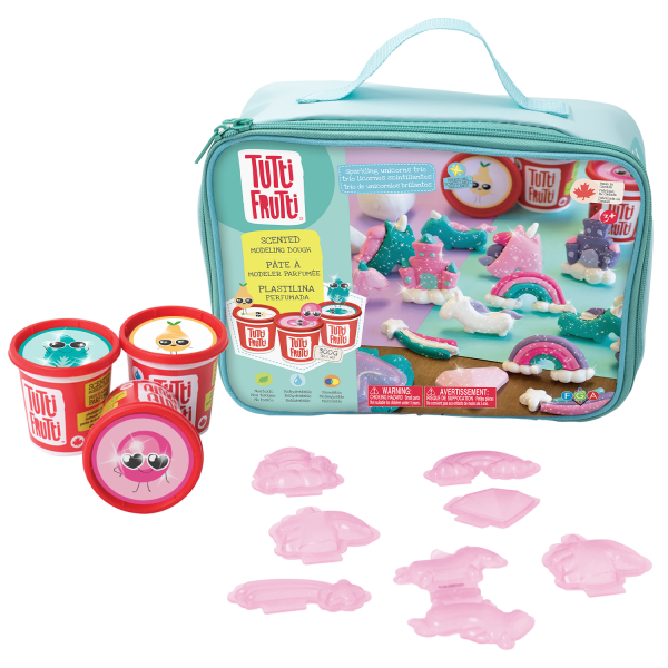 TUTTI FRUTTI SPARKLING UNICORNS TRIO KIT LUNCHBAG Imagination