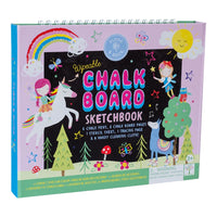 CHALK BOARD SKETCHBOOK RAINBOW FAIRY - WIPEABLE