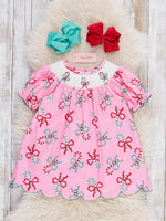 Christmas Sweet Tooth Smocked Dress