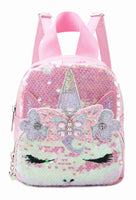 Miss Gwen Unicorn Sequins Micro Mini Backpack