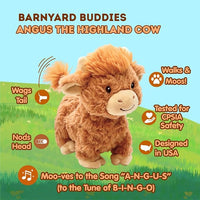 Barnyard Buddies Highland Cow