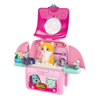 LITTLE MOPPET BACKPACK PLAY SET WITH ANIMALS