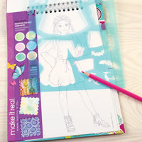 FASHION DESIGN SKETCHBOOK - BLOOMING CREATIVITY