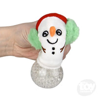 3" CHRISTMAS SQUEEZY BEAD PLUSH