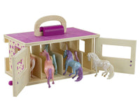 UNICORN MAGIC WOODN STABLE PLAYSET