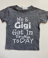 ME AND GIGI GOT IN TROUBLE TODAY