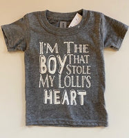 I'M THE BOY THAT STOLE MY LOLLI'S HEART