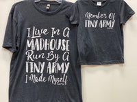 I LIVE IN MAD HOUSE RUN BY A TINY ARMY I MADE MYSELF