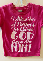 I ASK FOR A PARTNER IN CRIME AND GOD GAVE ME MIMI