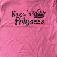 Nana's Princess t-shirt