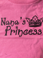 Nana's Princess t-shirt