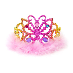 RAINBOW BUTTERFLY CROWN