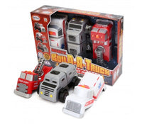 MAGNETIC BUILDING A TRUCK FIRE AND RESCUE