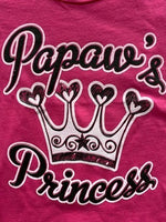 Papaw Princess t-shirt