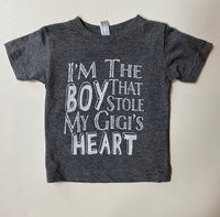 I'M THE BOY THAT STOLE MY GIGI'S HEART