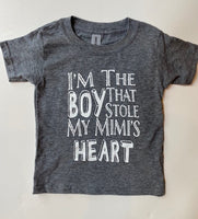 I'M THE BOY THAT STOLE MY MIMI'S HEART