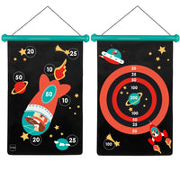 MAGNETIC DARTS LARGE - DINO WORLD, UNICORN, SPACE, PRINCESS & MONSTER