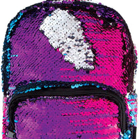 Purple/Silver Magic Sequin Mini Backpack