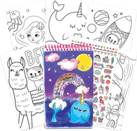 Rainbow Compact Sketch Portfolio Set