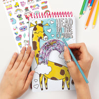 Rainbow Compact Sketch Portfolio Set