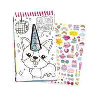 Unicorn Fantasy Compact Sketch Portfolio