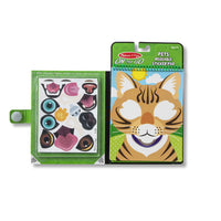 Make-a-Face - Pets Reusable Sticker Pad - On the Go Travel Activity