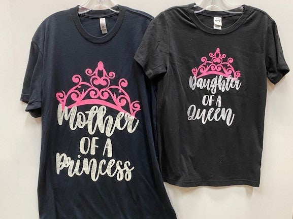 mother of a princess shirt daughter of a queen