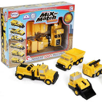MAGNETIC MIX OR MATCH BUILD-A-TRUCK CONSTRUCTION