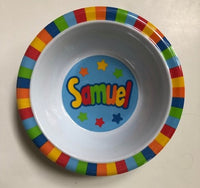 Samuel Name Mug and bowl