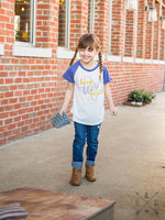 Girls' Home Grown Texas with Bluebonnets on Shortsleeve Tee