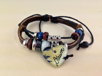 PERSONALIZED URBAN LEATHER BRACELET
