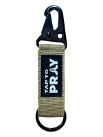 TAP TO PRAY® TACTICAL CARABINER KEYCHAIN
