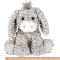 Donny the plush donkey
