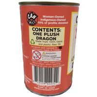 Canned Dragon | Stuffed Animal Plush w/Jokes | Unique Gift