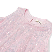 17014 Sequin Layer Dress ( 2 Colors)