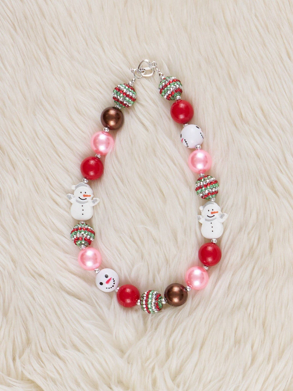 Snowman Ornaments Necklace