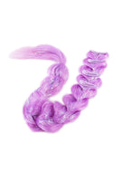 Rockstar hair braid – purple
