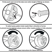 Fire Power Super Soaker Fire Hose With Backpack