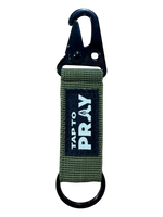 TAP TO PRAY® TACTICAL CARABINER KEYCHAIN
