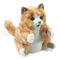 Orange Tabby Kitten Puppet
