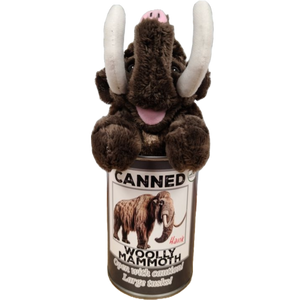 Canned Woolly Mammoth | Stuffed Animal Plush | Funny Jokes